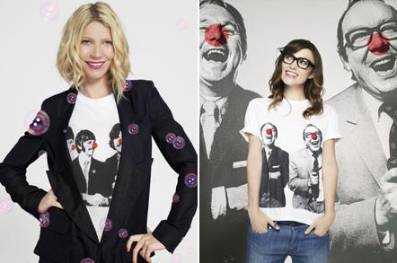 red nose day stars. Get Red Nose Day Fashionable