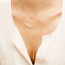 everydayfacts layering necklaces
