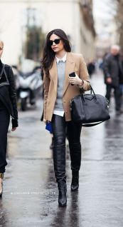 everydayfacts leather skinnies